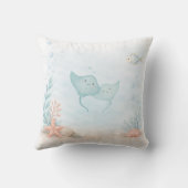 Thema Kussen voor Babykamer met Zee (Achterkant)