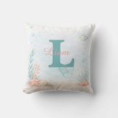 Thema Kussen voor Babykamer met Zee (Voorkant)