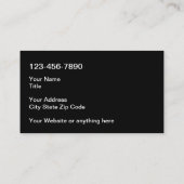 thema loopvlak autobanden visitekaartje (Achterkant)