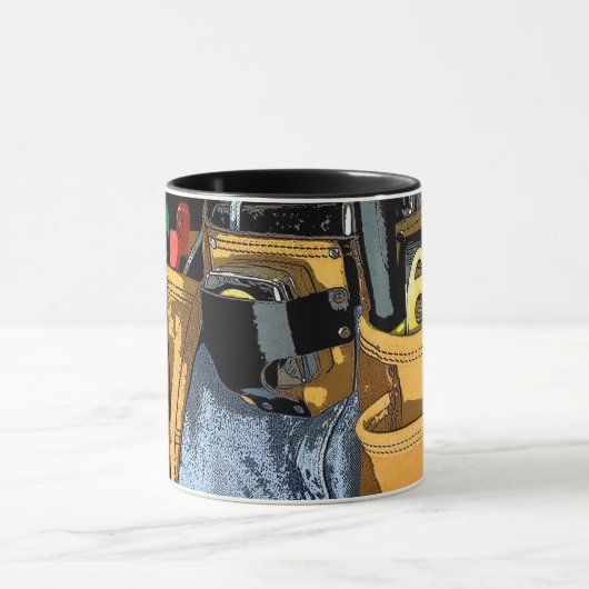 Thema Mannen constructie en werktuigen Mok (Midden)