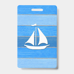 Thema maritieme vormgeving badge