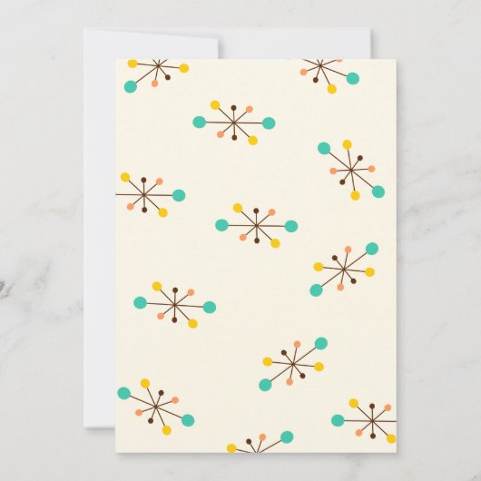 thema Midden-eeuwse uitnodiging (Achterkant)