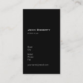 Thema | Modern procureur bij wet Visitekaartje (Achterkant)