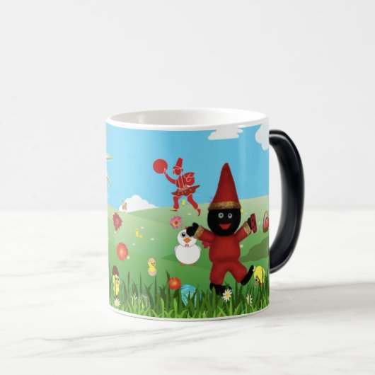 Thema-Mok van Nowruz Magische Mok (Voorkant rechts)