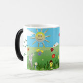 Thema-Mok van Nowruz Magische Mok (Voorkant links)