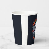 Thema: Motorfiets en Route 66 Papieren Bekers (Rechts)