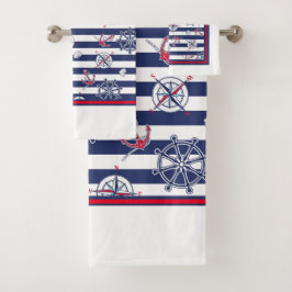 Thema Nautisch Bad Handdoek