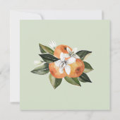 Thema neutrale baby shower 'Little Cutie' Kaart (Achterkant)