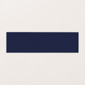 Thema | Openbaar aanklager bij Law Midnight Blue Visitekaartje (Binnenkant ongevouwen)