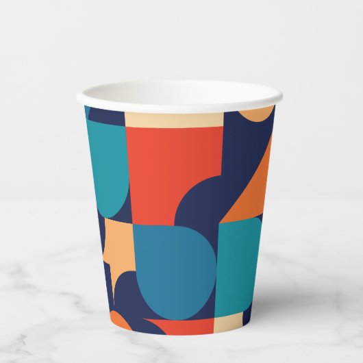  thema papieren bekers (Voorkant)