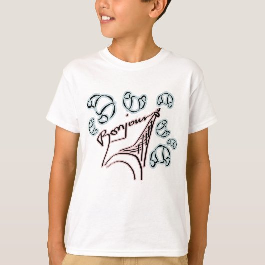 Thema Parijs T-shirt (Voorkant)