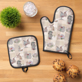 Thema Pipa & Marlow Ovenwant & Pannenlap Set