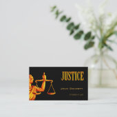 Thema | Procureur bij wet Visitekaartje (Staand voorkant)