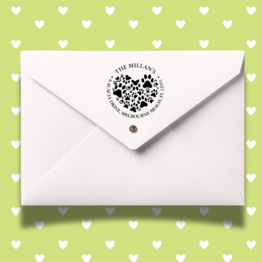 thema puppyliefhebber zelfinktende stempel