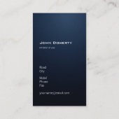 Thema | RECHTSAANTEKENING | Donkerblauw Visitekaartje (Achterkant)