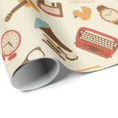 Thema Retro Cadeaupapier (Rol Hoek)
