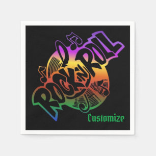 Thema Rock en Roll Rainbow Music Servet