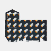 Thema ruimte feest gepersonaliseerd bedankdoosjes (Uitgevouwen)