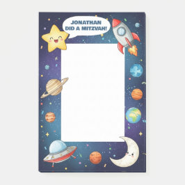Thema Ruimtevaart Persoonlijke Mitzvah Post-it® Notes