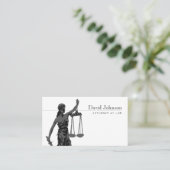 Thema | Schalen van het recht Visitekaartje (Staand voorkant)