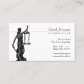 Thema | Schalen van het recht Visitekaartje (Achterkant)