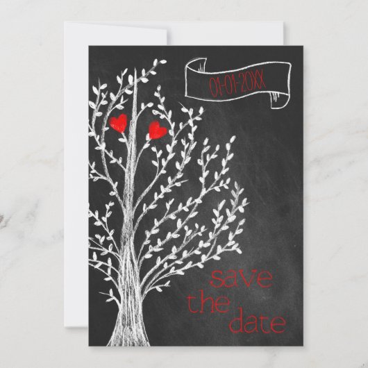 Thema schoolbord kaart (Voorkant)