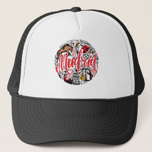 Thema Spaanse Madrid Trucker Pet (Voorkant)