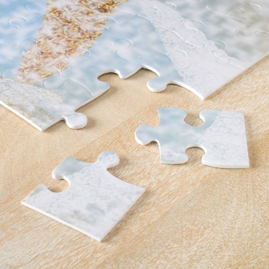 Thema Starfish Coastal Beach Ocean Thema Legpuzzel (Zijkant)