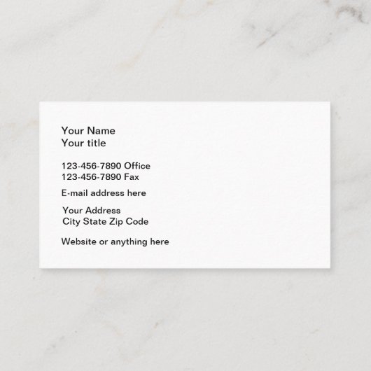 Thema Tandheelkundige implantaten Visitekaartje (Achterkant)