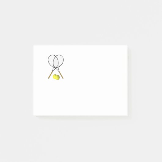 Thema Tennis Sport Post-it® Notes (Voorkant)