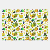 Thema Thanksgiving retro Inpakpapier Vel (Voorkant 3)