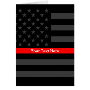 Thema Thin Red Line - Gepersonaliseerd - Amerikaan