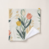 Thema Tulp Natuur Bad Handdoek (Wasdoekje)