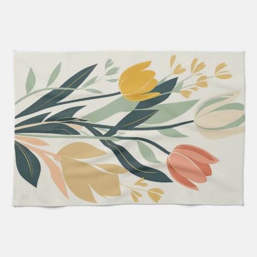 Thema Tulp Natuur Theedoek (Horizontaal)