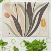 Thema Tulp Natuur Theedoek (Gevouwen)