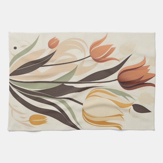 Thema Tulp Natuur Theedoek (Horizontaal)