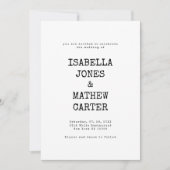 thema typemachine lettertype rustieke stijl bruil kaart (Voorkant)