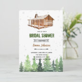 Thema-uitnodiging voor kajuithout kaart (Staand voorkant)