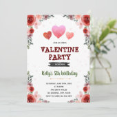 thema valentijn kaart (Staand voorkant)