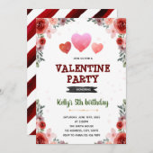 thema valentijn kaart (Voorkant / Achterkant)