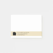 Thema van de diensten van onroerend goed post-it® notes (Voorkant)