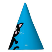 Thema van de geboorte van het Kind Cute Kat Feesthoedjes (Rechts)