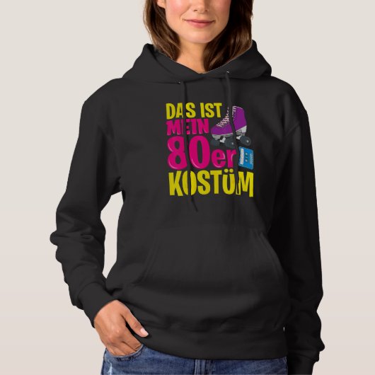 Thema van de Partij van de 80e Partij Vrijdekledin Hoodie (Voorkant)