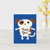 Thema van de Partij van de Verjaardag van de Hond Kaart (Gele Bloem)