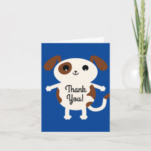 Thema van de Partij van de Verjaardag van de Hond Kaart