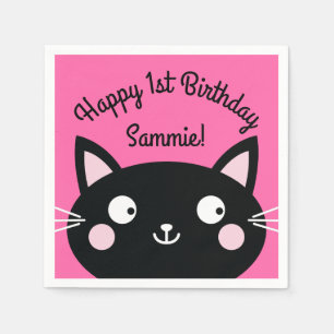 Thema van de Partij van de Verjaardag van het Kat Servet