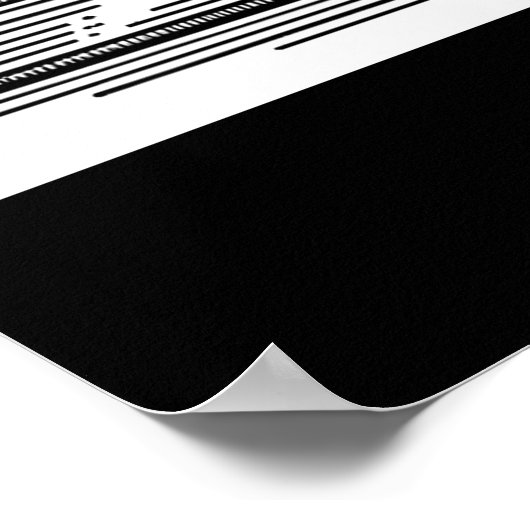 Thema van de  schrijver 2 Kleur mij Poster (Hoek)