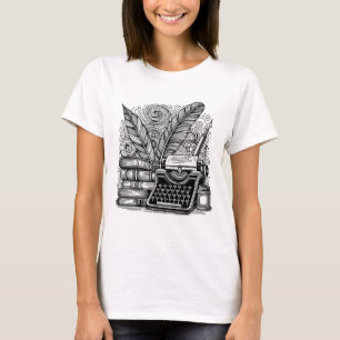 Thema van de schrijver 2 Kleur mij T-shirt