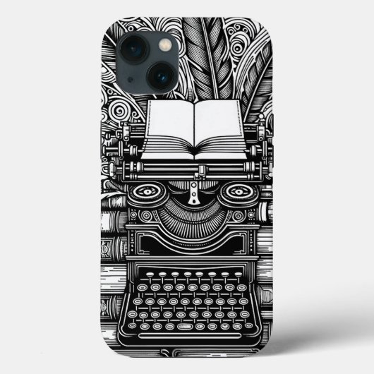 Thema van de schrijver 3 kleur me Case-Mate iPhone case (Achterkant)