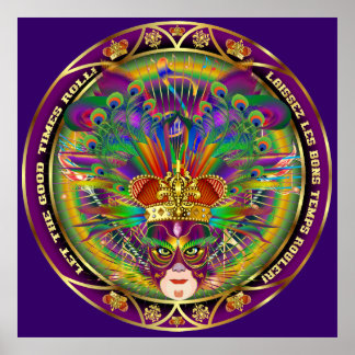 Thema van feestpartij: Uitzicht notities Poster